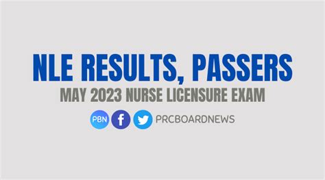 NLE RESULT: May 2023 nursing board exam list of .